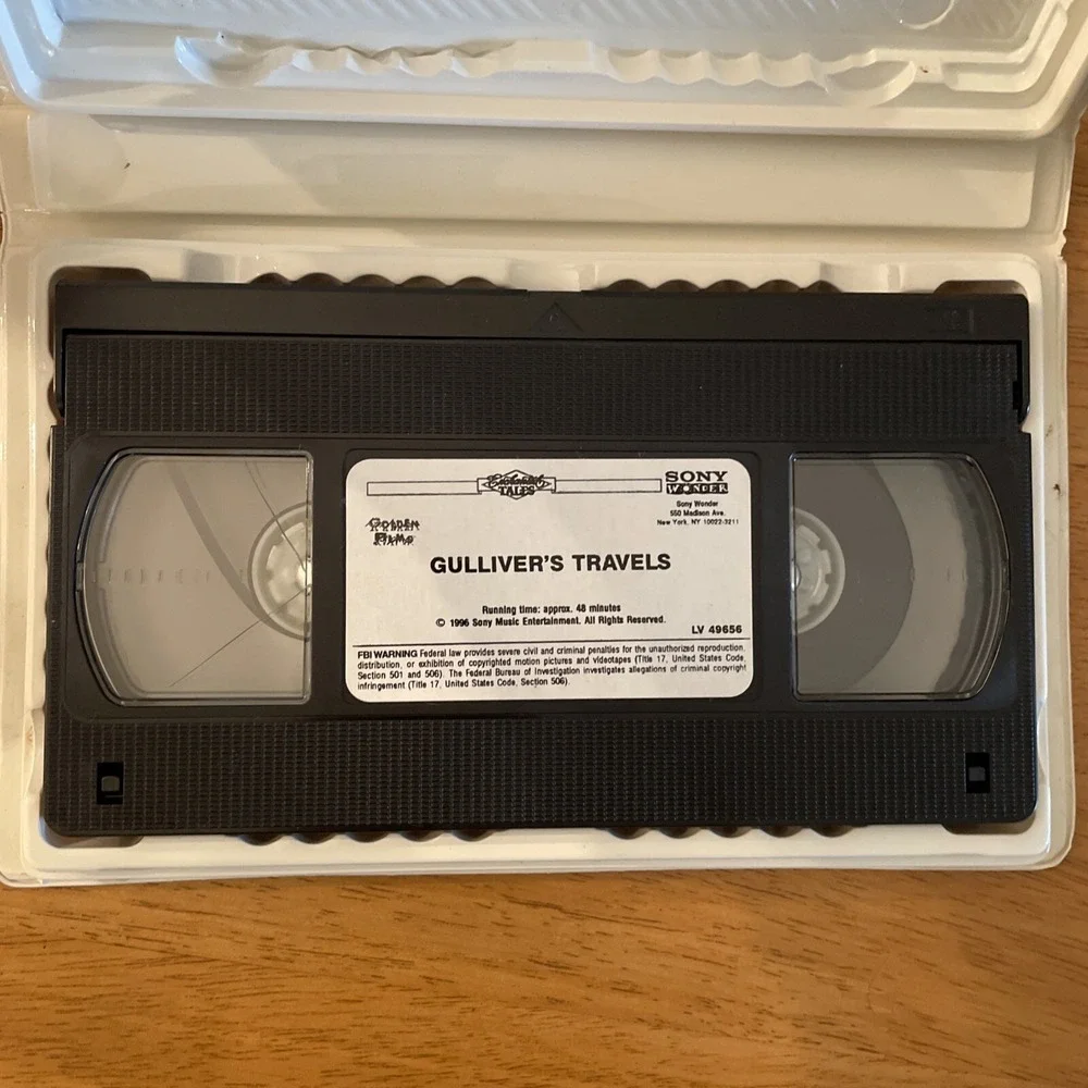 Enchanted Tales - Gulliver's Travels  VHS Sony Wonder
